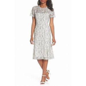 Eliza J Floral Lace Sheath Dress